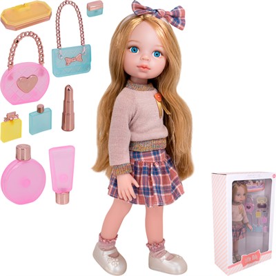 Кукла 91099-G Little Milly 35см с аксесс. в кор. - фото 69870646