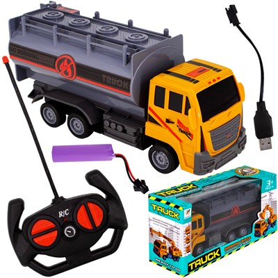 Спецтехника на радиоуправлении QF216-5A Автоцистерна в кор. - фото 69871049