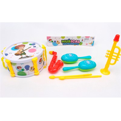 Набор музыкальных инструментов 333-4 в пак. - фото 69871061