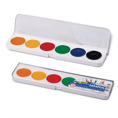 Акварель 6 цв. Классика медовые 19С1282-08 /ЛУЧ/ - фото 69871847