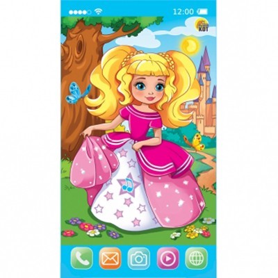 Телефон Сказки принцессам 8 песенок-сказок ИМ-7081 - фото 69871976