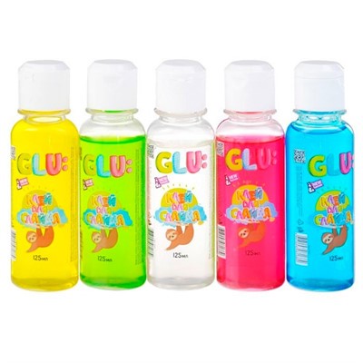 Клей для слайма Glu 125 мл в ассортименте 1002 - фото 69872186