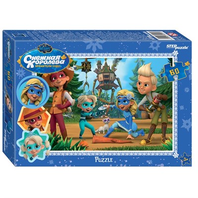 Пазл 60 Снежная Королева 81216 Степ /48/ - фото 69872267