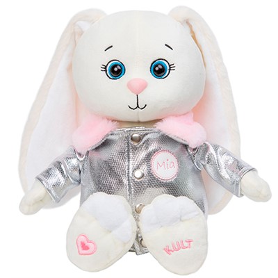 Зайка Мия в куртке 25см 273/25/к - фото 69872385