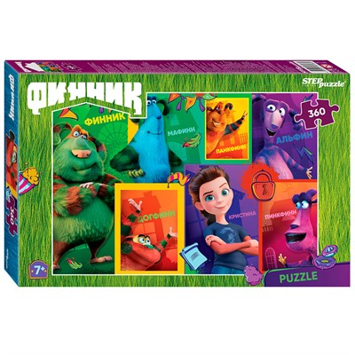 Пазл 360 Финник (Riki) 96136Степ /12/ - фото 69872601