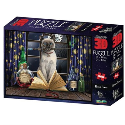 Пазл 3D 500 дет. Фокус-покус 10190 - фото 69872743