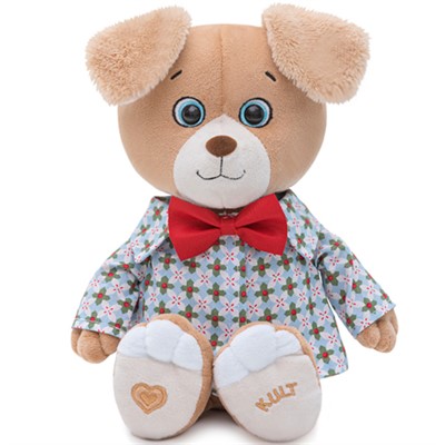 Собака Майк в рубашке 25см СМ/25/РШ - фото 69873236