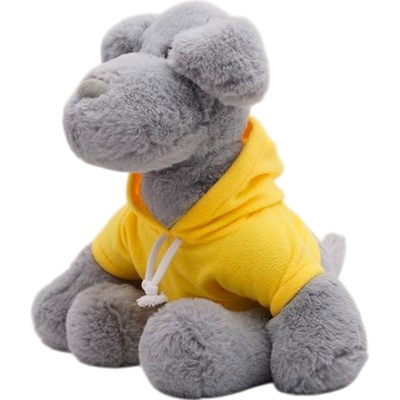 Собака Гриша желтое худи, шарики для мел. мотор. 30/40 см 049530S-18 - фото 69873897