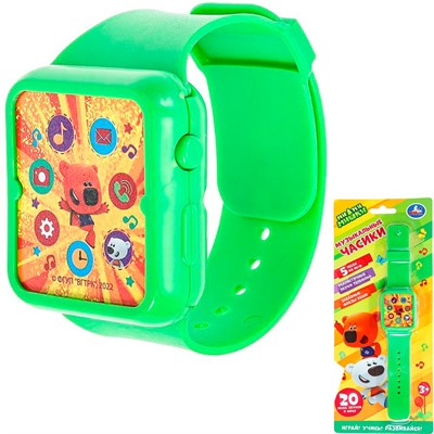 Игрушка на батарейках Часы 20+ песен, звуков и фраз Ми-ми-мишки Умка HT1379-R2 - фото 69873927