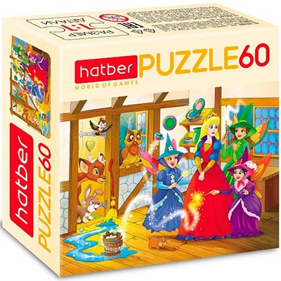 Пазл 60 эл. Волшебство перед балом 091702 Hatber. - фото 69874325