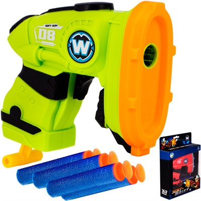 Пистолет 2129454 с безопасными пулями в коробке - фото 69874944