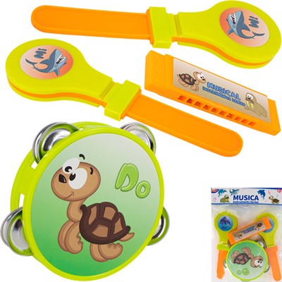 Набор музыкальных инструментов 737G в пак. - фото 69875126