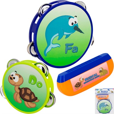 Набор музыкальных инструментов 737B в пак. - фото 69875130