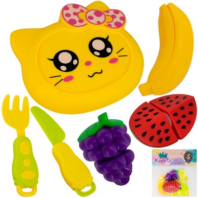 Набор фруктов для резки Miss Kapriz MK5093A-6 в пак. - фото 69875187