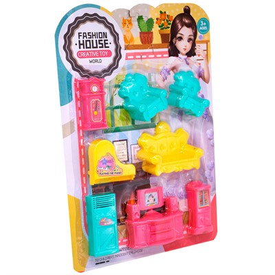 Набор мебели 012-3 на блист. - фото 69875297