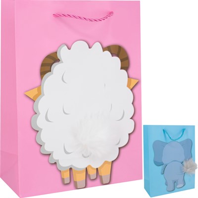 Пакет 18*24*8.5 см Звери 141V-1086 - фото 69875669