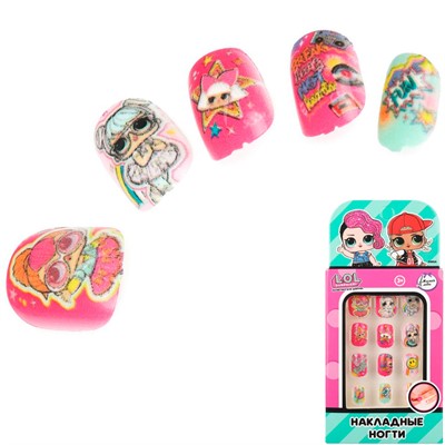 Накладные ногти Лол МИЛАЯ ЛЕДИ 128547-LOL-ML - фото 69875997