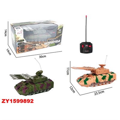 Танк на радиоуправлении 6V600-74A в коробке - фото 69876087