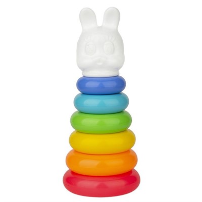 Пирамида Зоопарк Заяц 22см У777 /40/ - фото 69876165