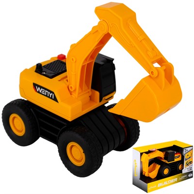 Машина на батарейках WY1129A Спецтехника свет, звук в кор. - фото 69876452