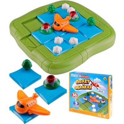 Игра Головоломка. Полет в облаках (5 уровней сложности, 36 заданий) И-7746 - фото 69876726