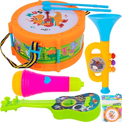 Набор музыкальных инструментов 1598-5 в пак. - фото 69876837