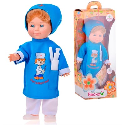 Кукла Митя доктор озв. - фото 69876914