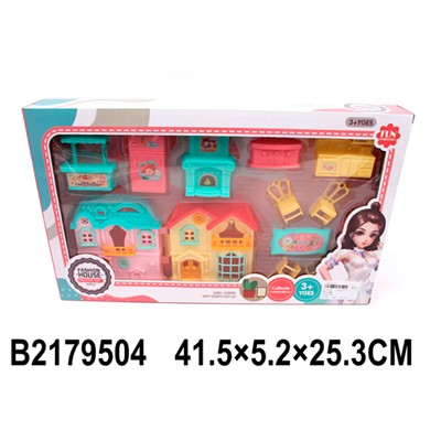 Дом 015-11 с набором мебели в кор. - фото 69877001