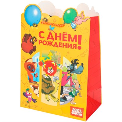 Пакет Чудо праздник креативный m Союзмультфильм PM-130099-SM - фото 69877071