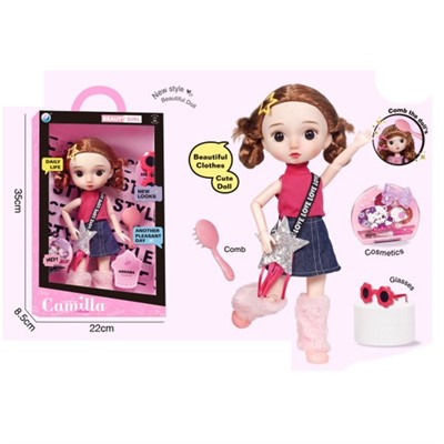 Кукла A923H Camilla с аксесс. в кор. - фото 69877110
