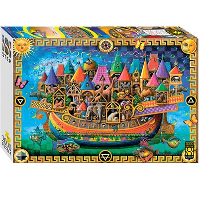 Пазл 2000 Ковчег 84062 Степ /6/ - фото 69877179