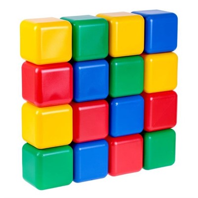 Набор кубиков 16 шт 12см 1930544 - фото 69878050