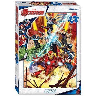 Пазл 260 Черная вдова 95114 Степ /24/ - фото 69878173