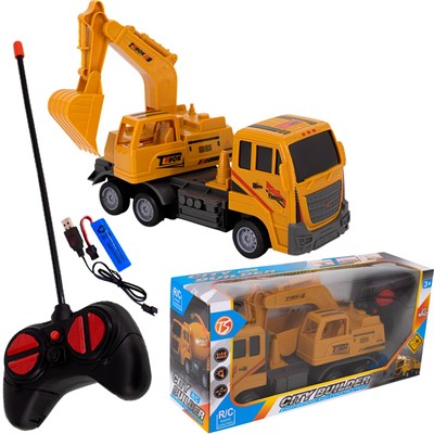 Спецтехника на радиоуправлении 788-1B Экскаватор в коробке - фото 69878293
