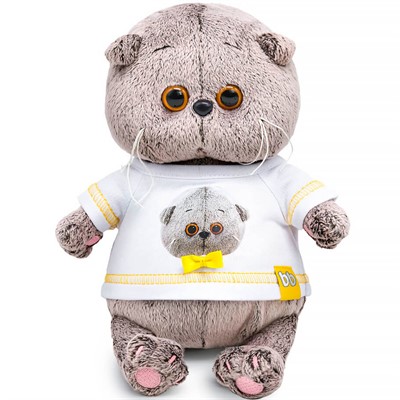 Басик BABY в футболке с автопортретом BB-149 - фото 69878498