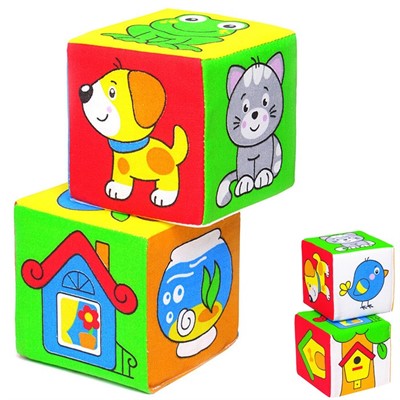 Мякиши Кубики Чей домик? 111 - фото 69878861