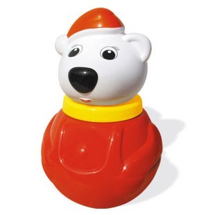 Неваляшка Белый медведь-2 мал. 01683 п/п /14/ - фото 69879335