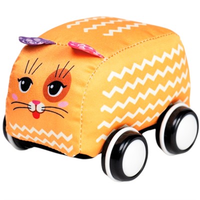 Автомобиль Машинка мягкая "Котик" 03101 /16/ - фото 69879350