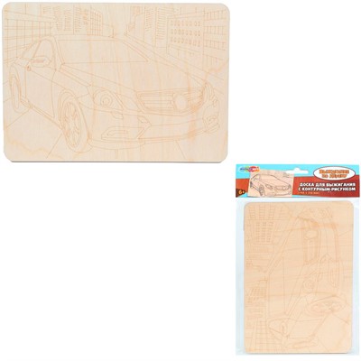 Набор для творчества Доска для выжигания Мерседес MultiArt DVMERS-124485 - фото 69879783