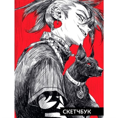 Скетчбук А5 467-0-159-11652-3 ПАНК - фото 69880451