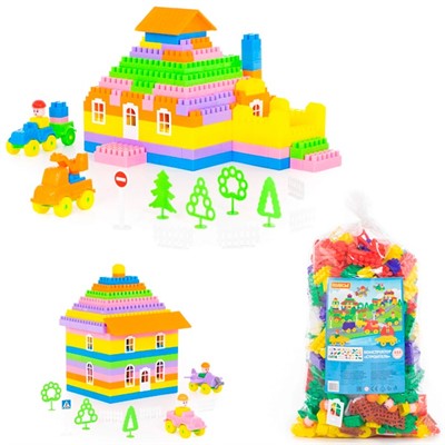 Конструктор Строитель 454 эл. 52575 /П-Е /2/ - фото 69880887