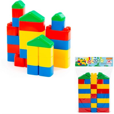 Конструктор Малыш 28 эл. в пакете 61782 П-Е /6/ - фото 69880921