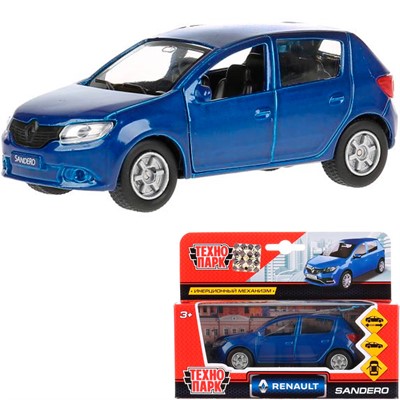 Модель SB-17-61-RS-N(BU)-WB Renault Sandero Технопарк  в коробке - фото 69881035