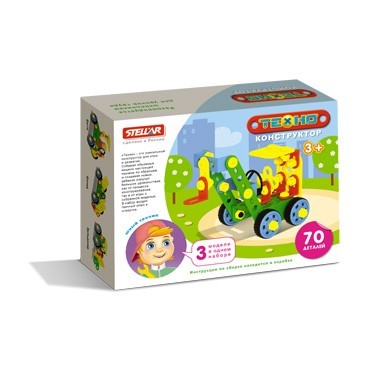 Конструктор Техно Кран 70 дет. 02035 /16/ - фото 69881058