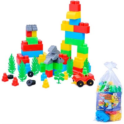 Конструктор Макси Блок  в п/п 60 /8/ 4-731 - фото 69881069