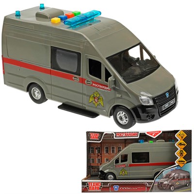 Модель NEXTVAN-22PLROS-SR ГАЗЕЛЬ NEXT РОСГВАРДИЯ 22 см Технопарк  в коробке - фото 69881559