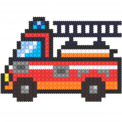 Конструктор Гекко Пожарная машина 551 дет. G-38002 - фото 69882259