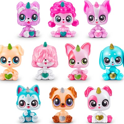 Игровой набор-сюрприз ZURU Rainbocorns Pocket Puppycorn S1 с акс. в асс., малый 9285 - фото 69882283