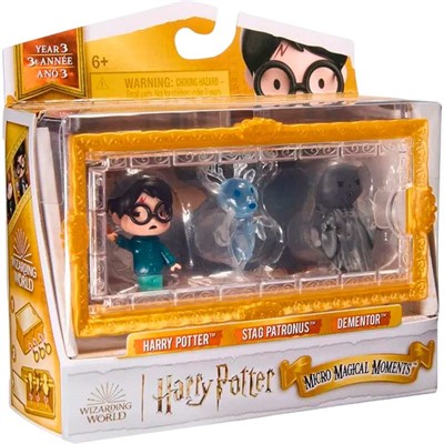 Игровой набор. Гарри Поттер. Набор фигурок 3шт.Гарри, Патронус, Дементор.Harry Potter 43661 - фото 69882311