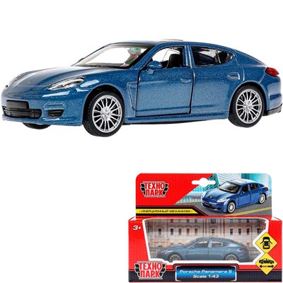 Модель 67303 PORSCHE panamera s, 11,3 см, двери, инерц. Технопарк в кор. - фото 69882641